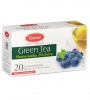 Чай Victorian Green tee blueberry пакетированный