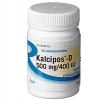 Кальций с витамином Д KALCIPOS-D 500 МЕ MG/400