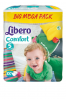 Libero Памперсы 5 Comfort 100шт.