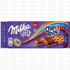 Milka Молочный шоколад с печеньем и шоколадной крошкой