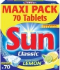 Sun Таблетки для ПММ  классика с лимоном  70 шт