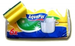 Набор губок "AquaPur" для мытья посуды